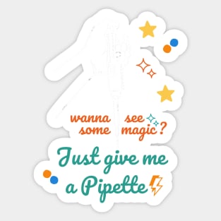 Magical micro Pipette Sticker